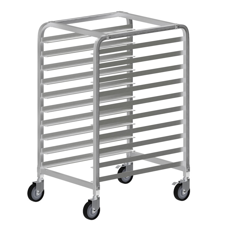 Amgood 10 Tier Sheet Pan Rack. Commercial Bakery Bun Pan Rack With